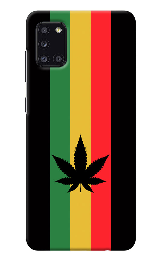 Weed Flag Samsung A31 Back Cover