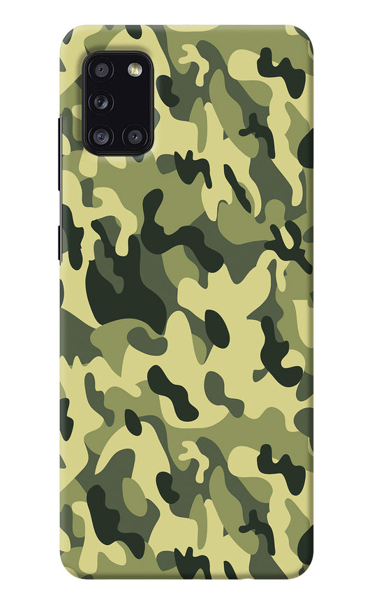 Camouflage Samsung A31 Back Cover