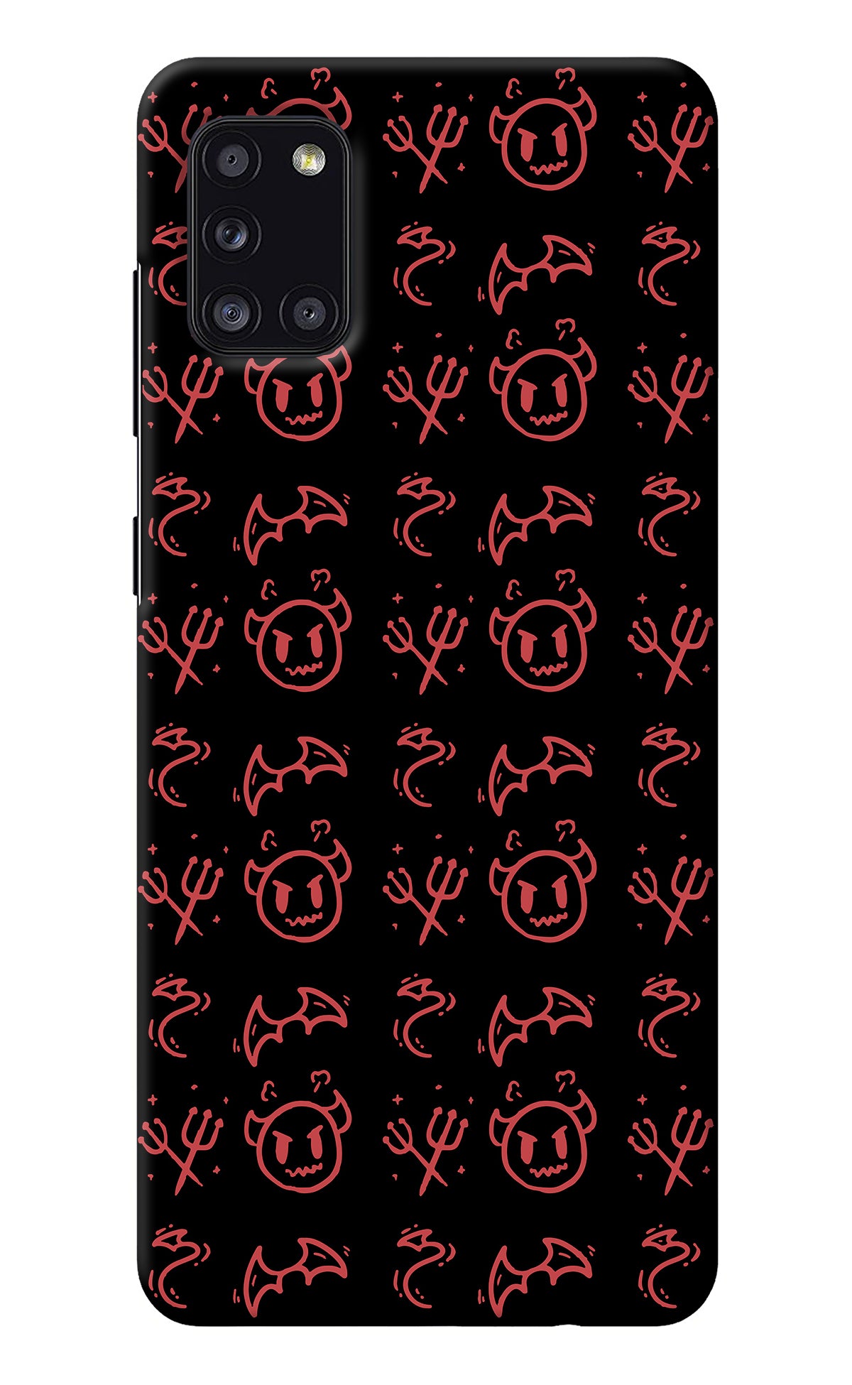 Devil Samsung A31 Back Cover