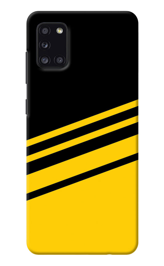 Yellow Shades Samsung A31 Back Cover