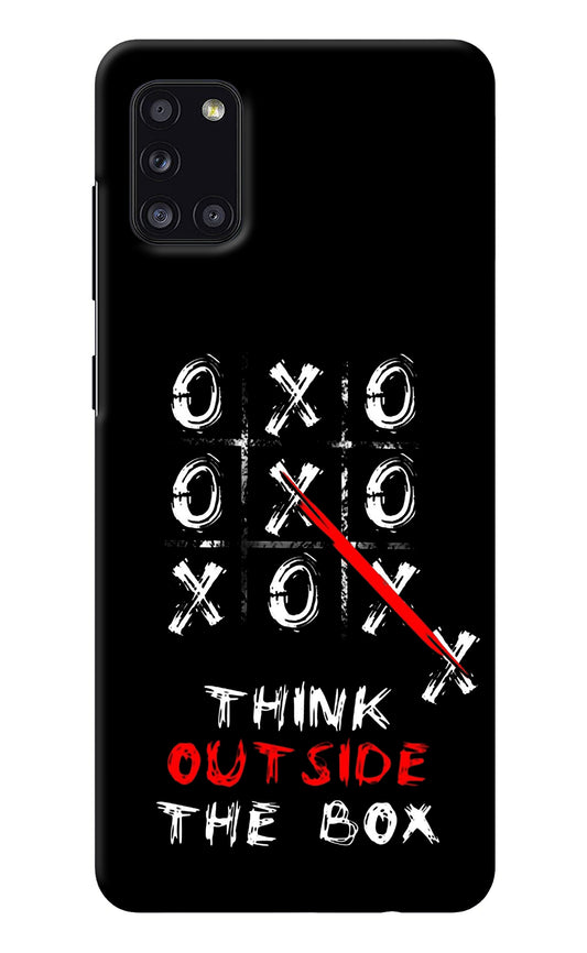 Think out of the BOX Samsung A31 Back Cover