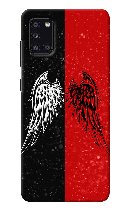 Wings Samsung A31 Back Cover