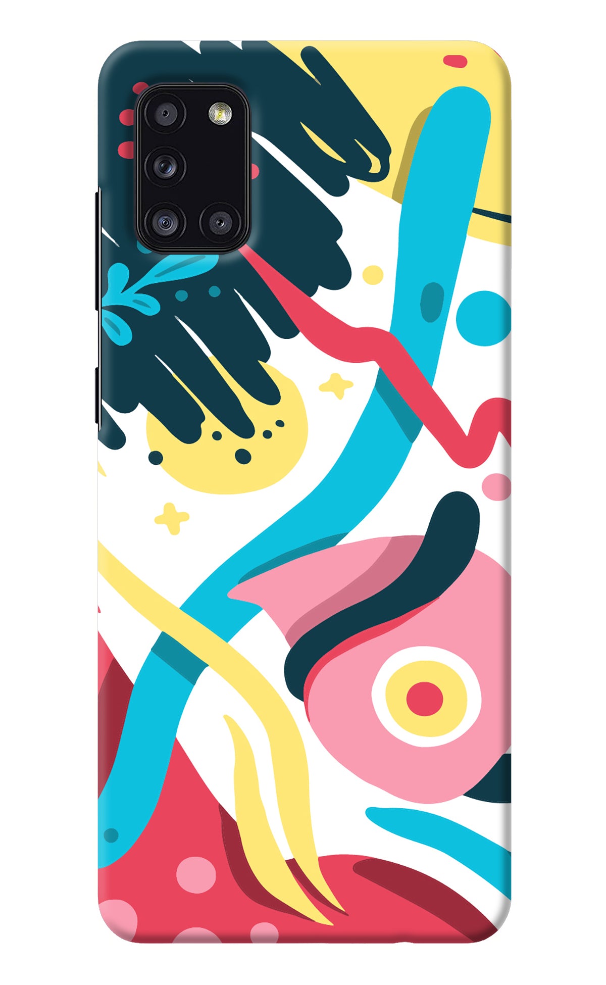 Trippy Samsung A31 Back Cover