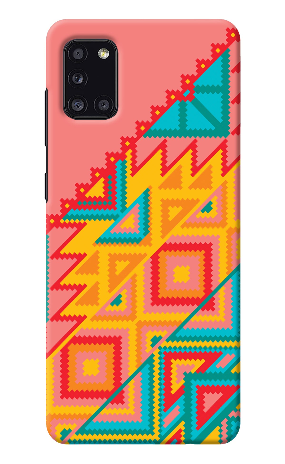 Aztec Tribal Samsung A31 Back Cover