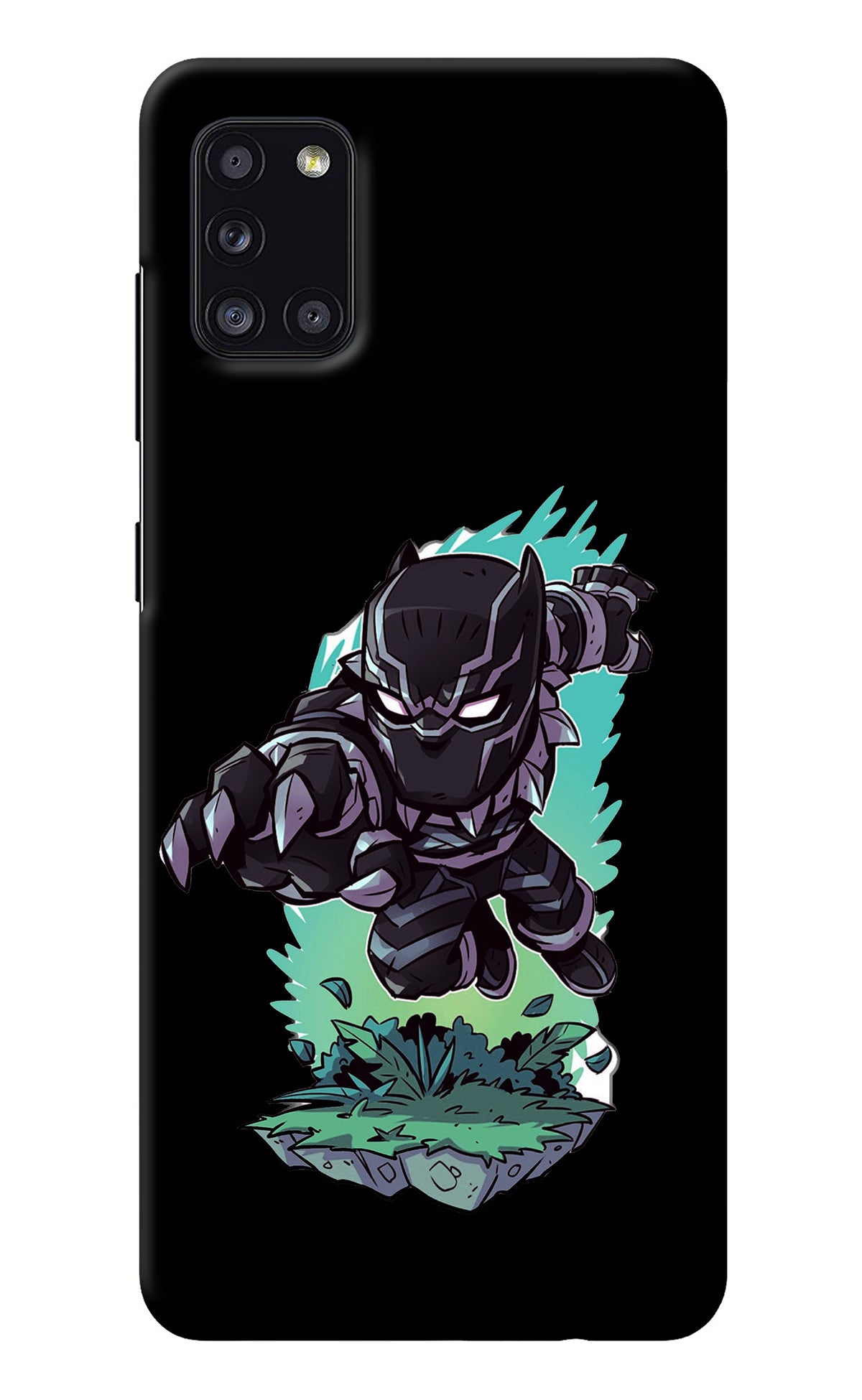 Black Panther Samsung A31 Back Cover