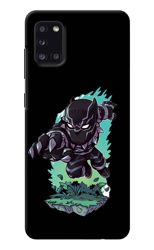 Black Panther Samsung A31 Back Cover