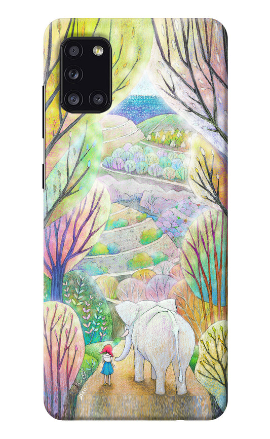 Nature Painting Samsung A31 Back Cover