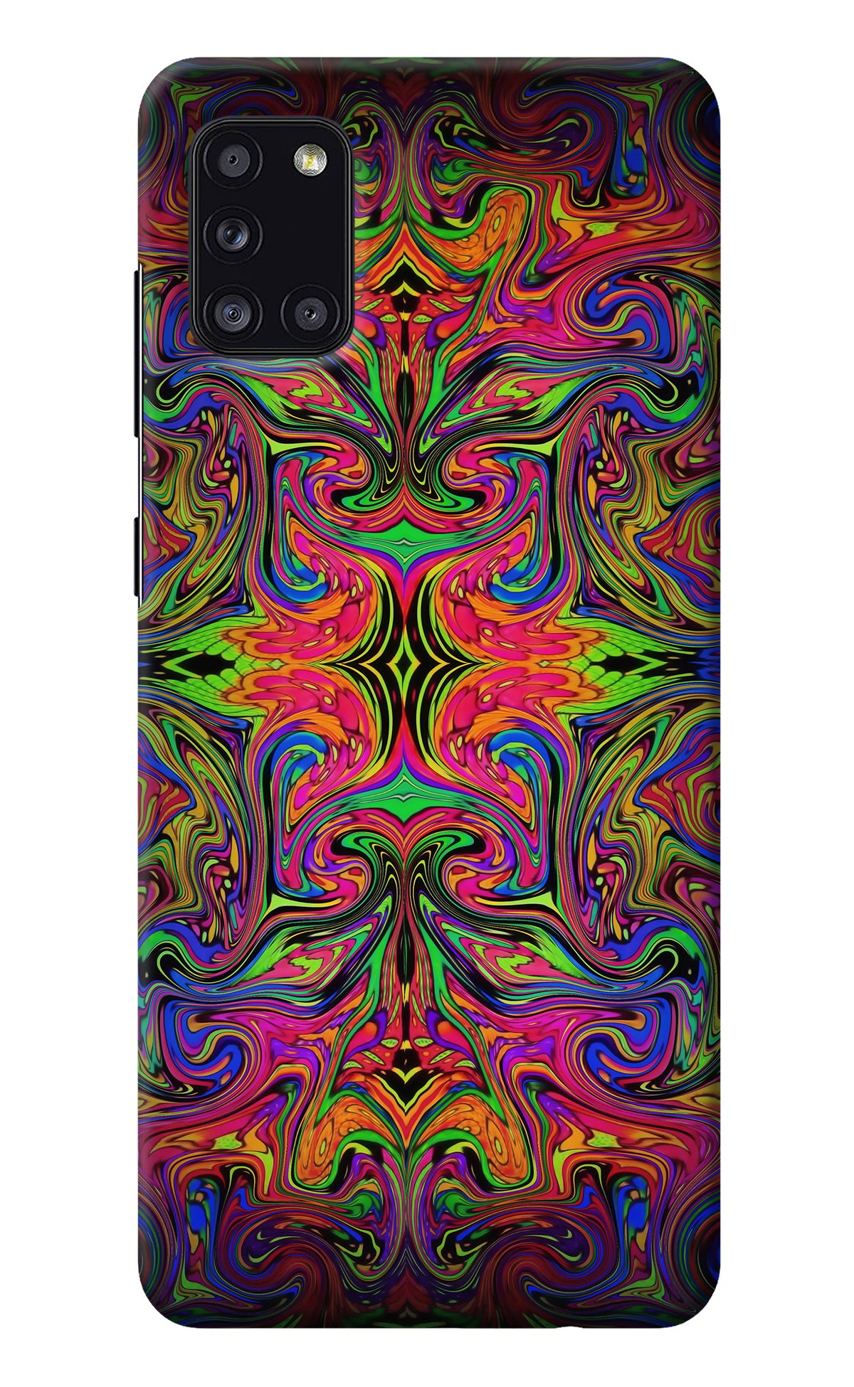 Psychedelic Art Samsung A31 Back Cover