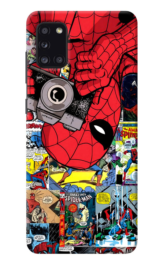 Spider Man Samsung A31 Back Cover