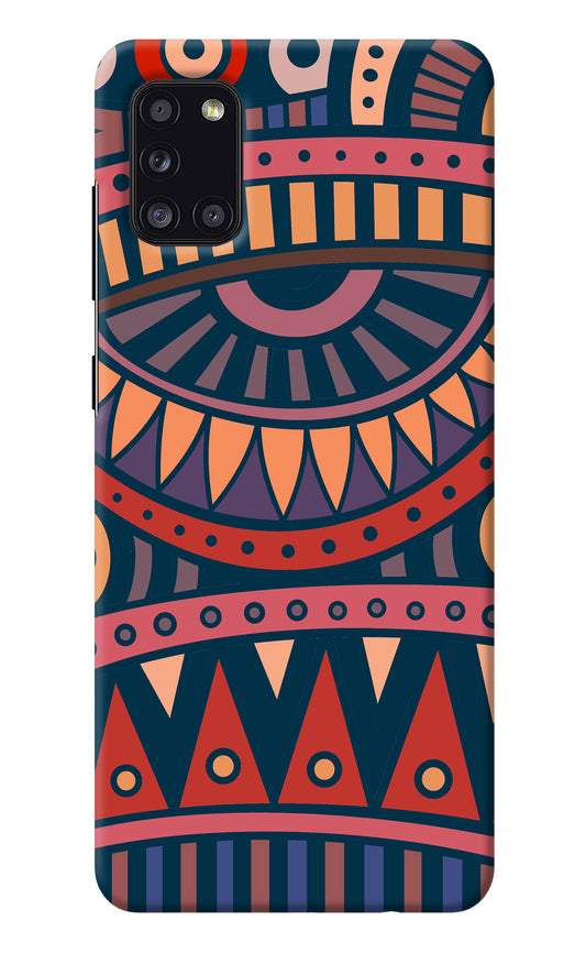 African Culture Design Samsung A31 Back Cover