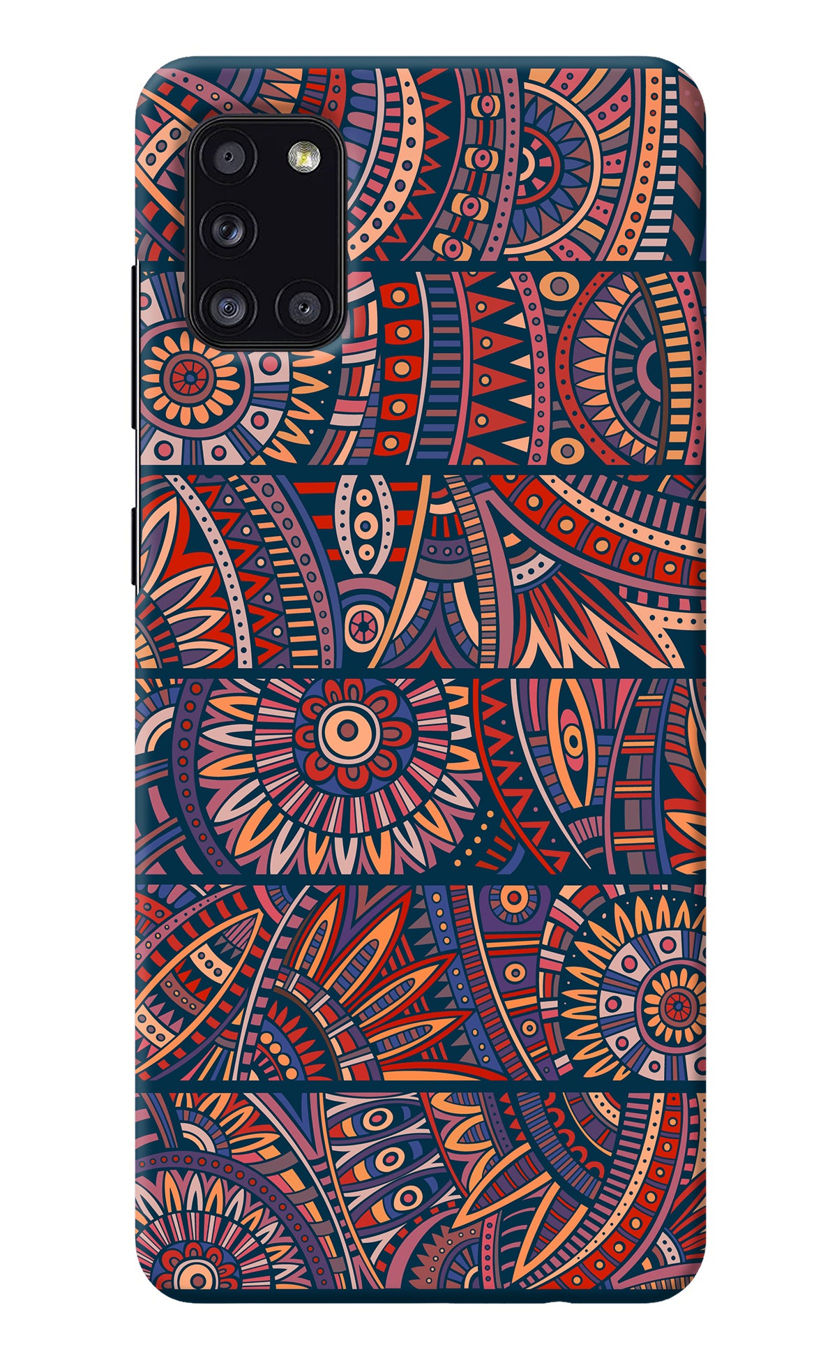 African Culture Design Samsung A31 Back Cover