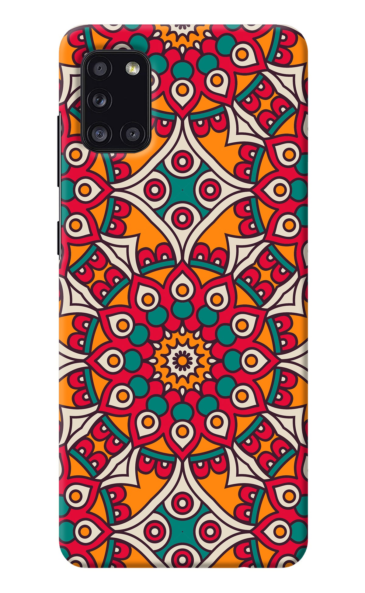 Mandala Art Samsung A31 Back Cover