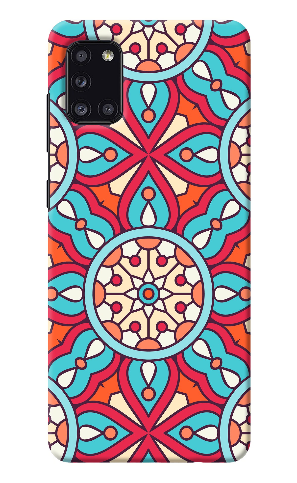 Mandala Geometric Samsung A31 Back Cover