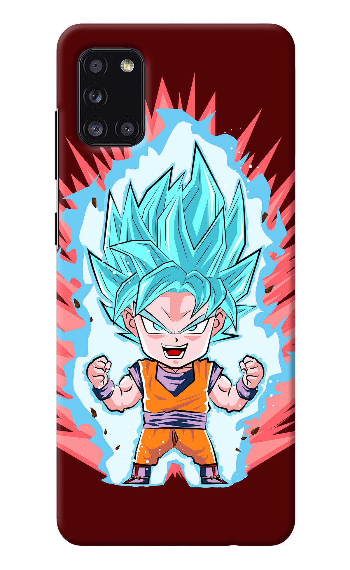 Goku Little Samsung A31 Back Cover