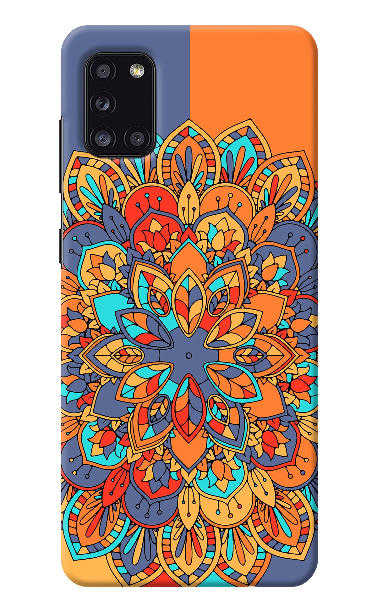 Color Mandala Samsung A31 Back Cover