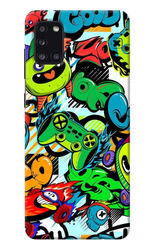 Game Doodle Samsung A31 Back Cover