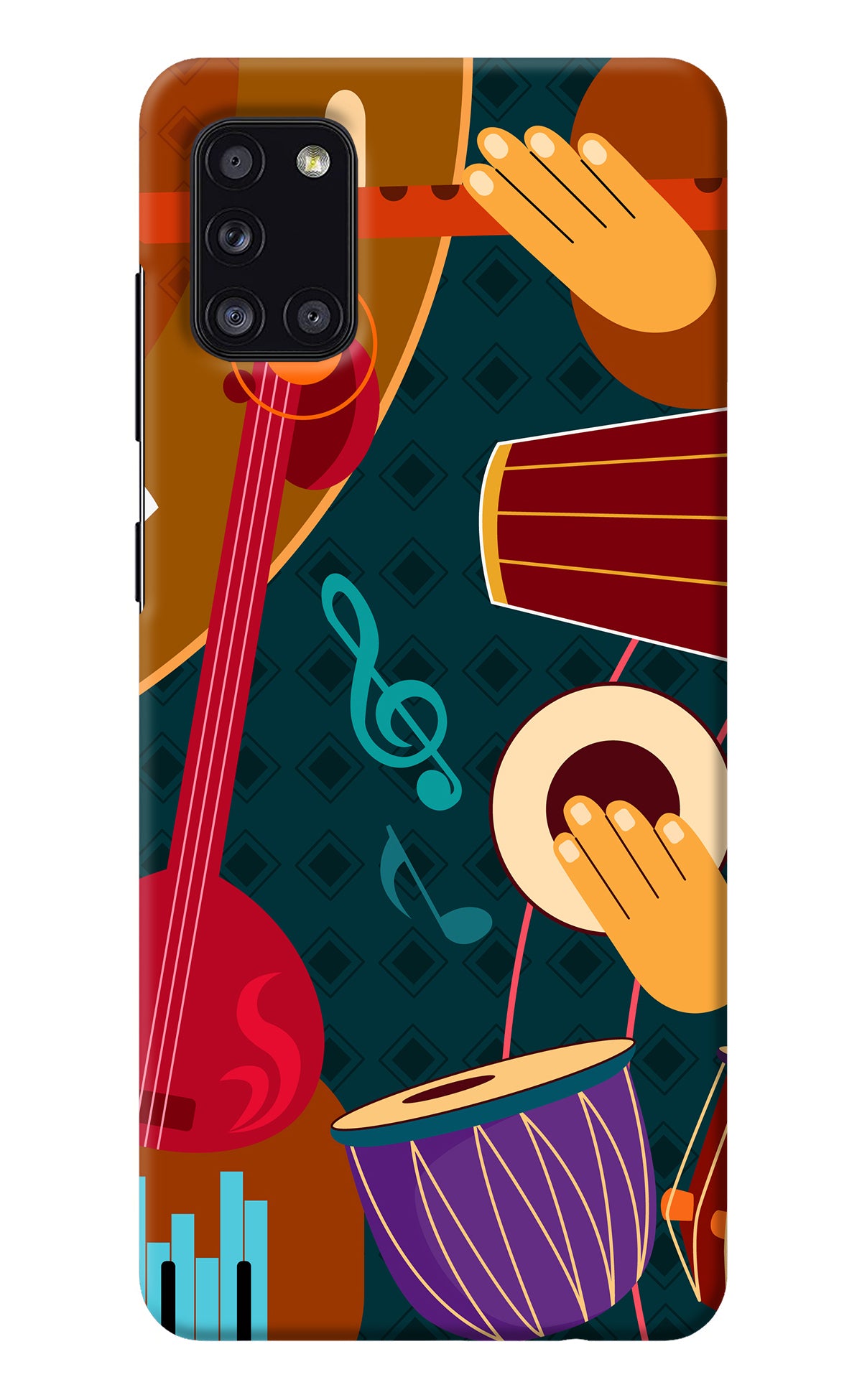 Music Instrument Samsung A31 Back Cover
