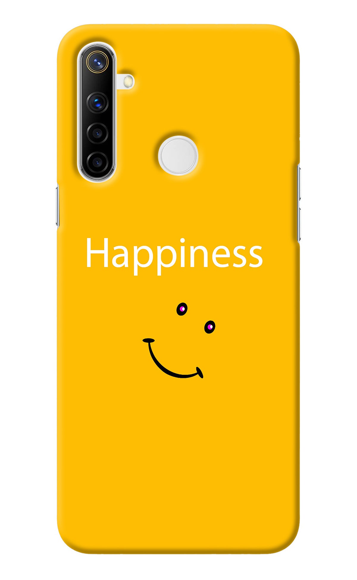 Happiness With Smiley Realme Narzo 10 Back Cover