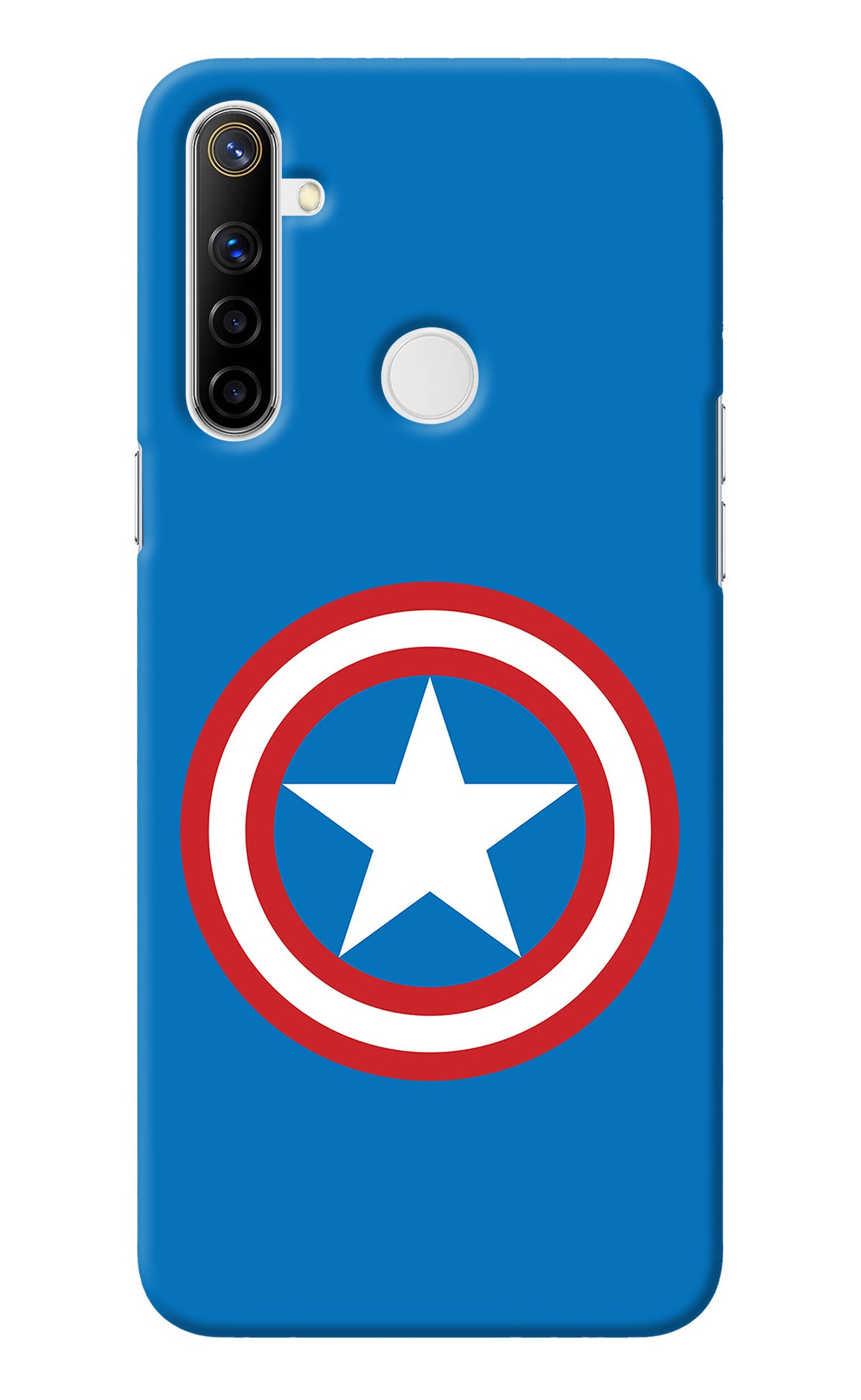 Captain America Logo Realme Narzo 10 Back Cover