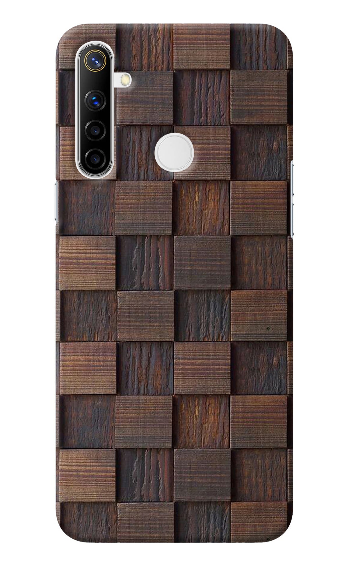 Wooden Cube Design Realme Narzo 10 Back Cover