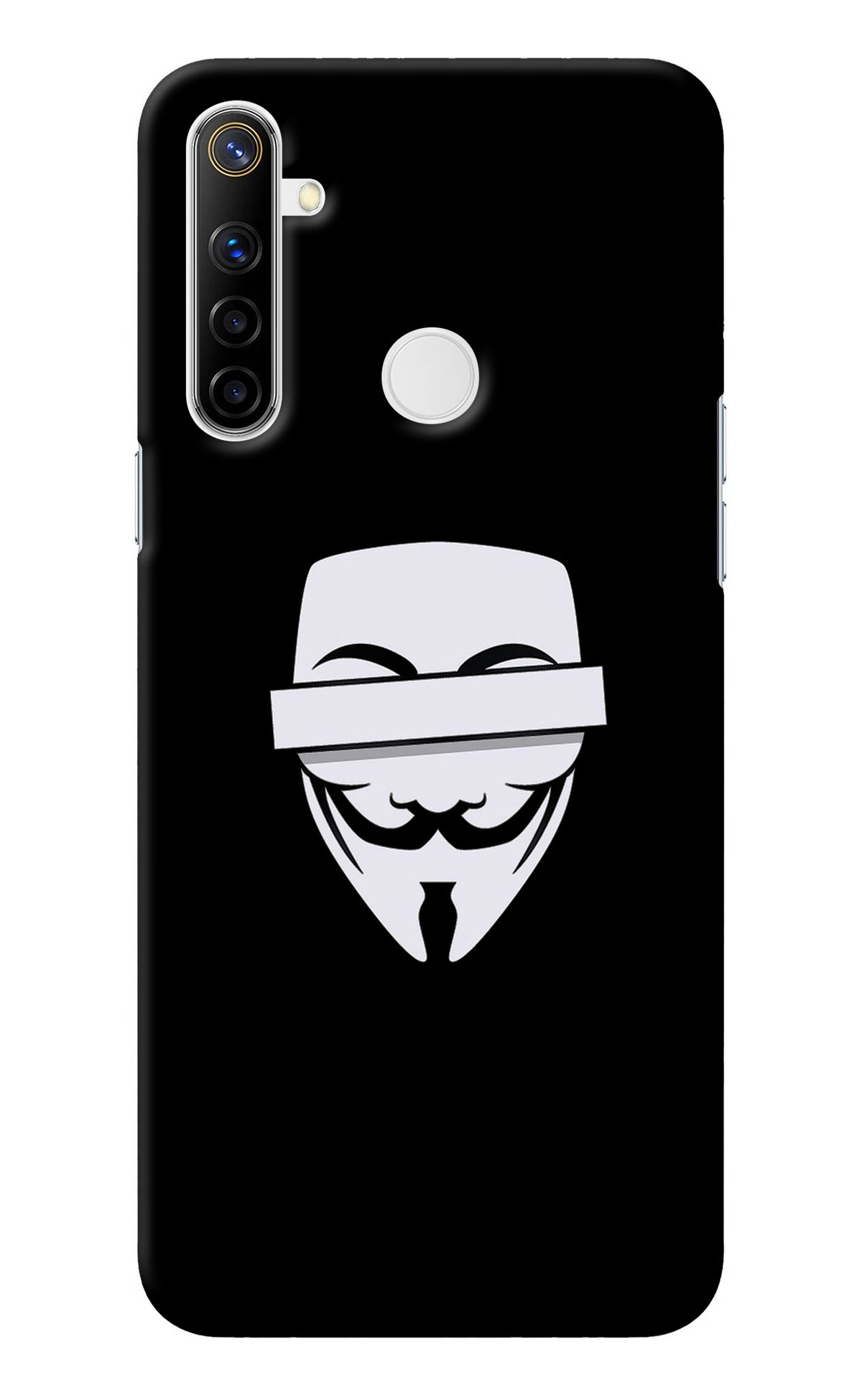 Anonymous Face Realme Narzo 10 Back Cover