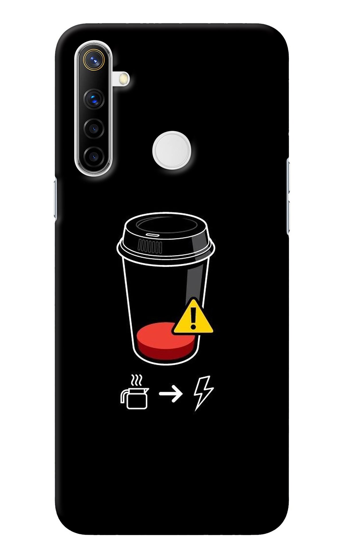 Coffee Realme Narzo 10 Back Cover