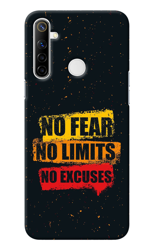 No Fear No Limits No Excuse Realme Narzo 10 Back Cover