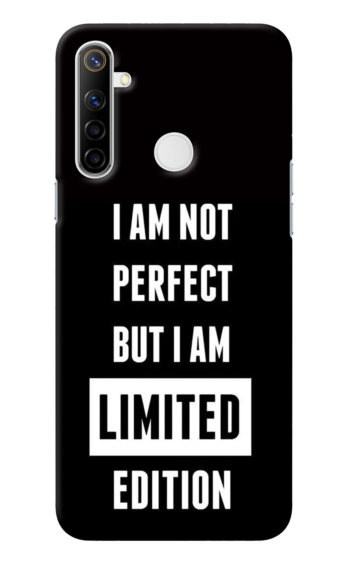 I Am Not Perfect But I Am Limited Edition Realme Narzo 10 Back Cover