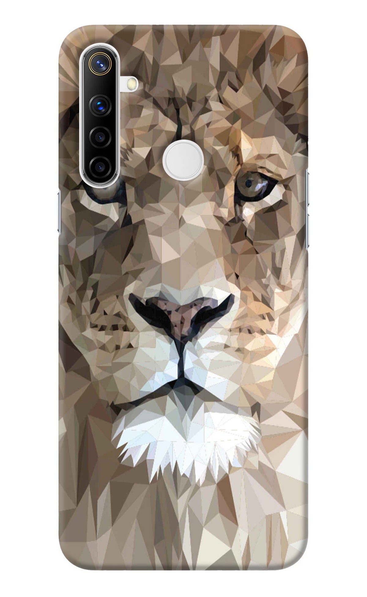 Lion Art Realme Narzo 10 Back Cover