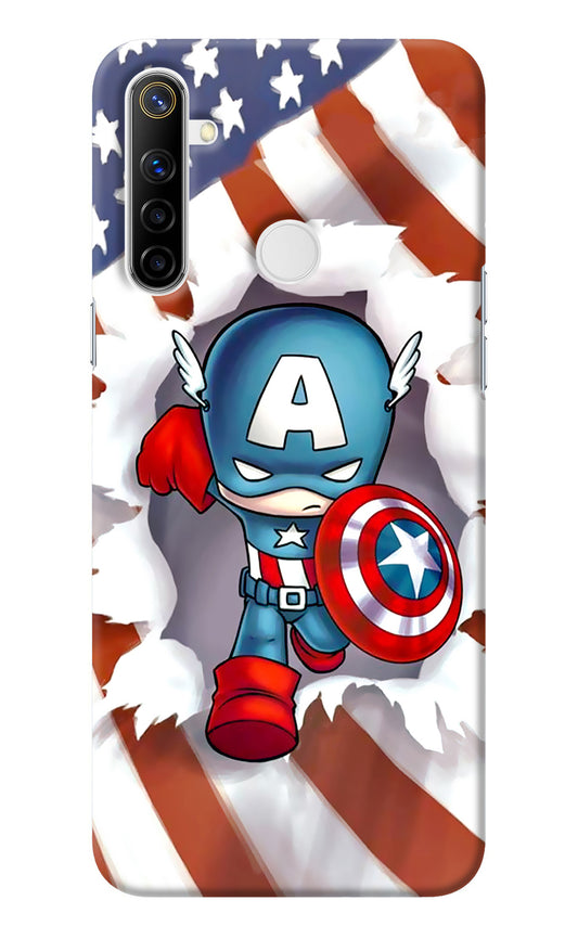 Captain America Realme Narzo 10 Back Cover