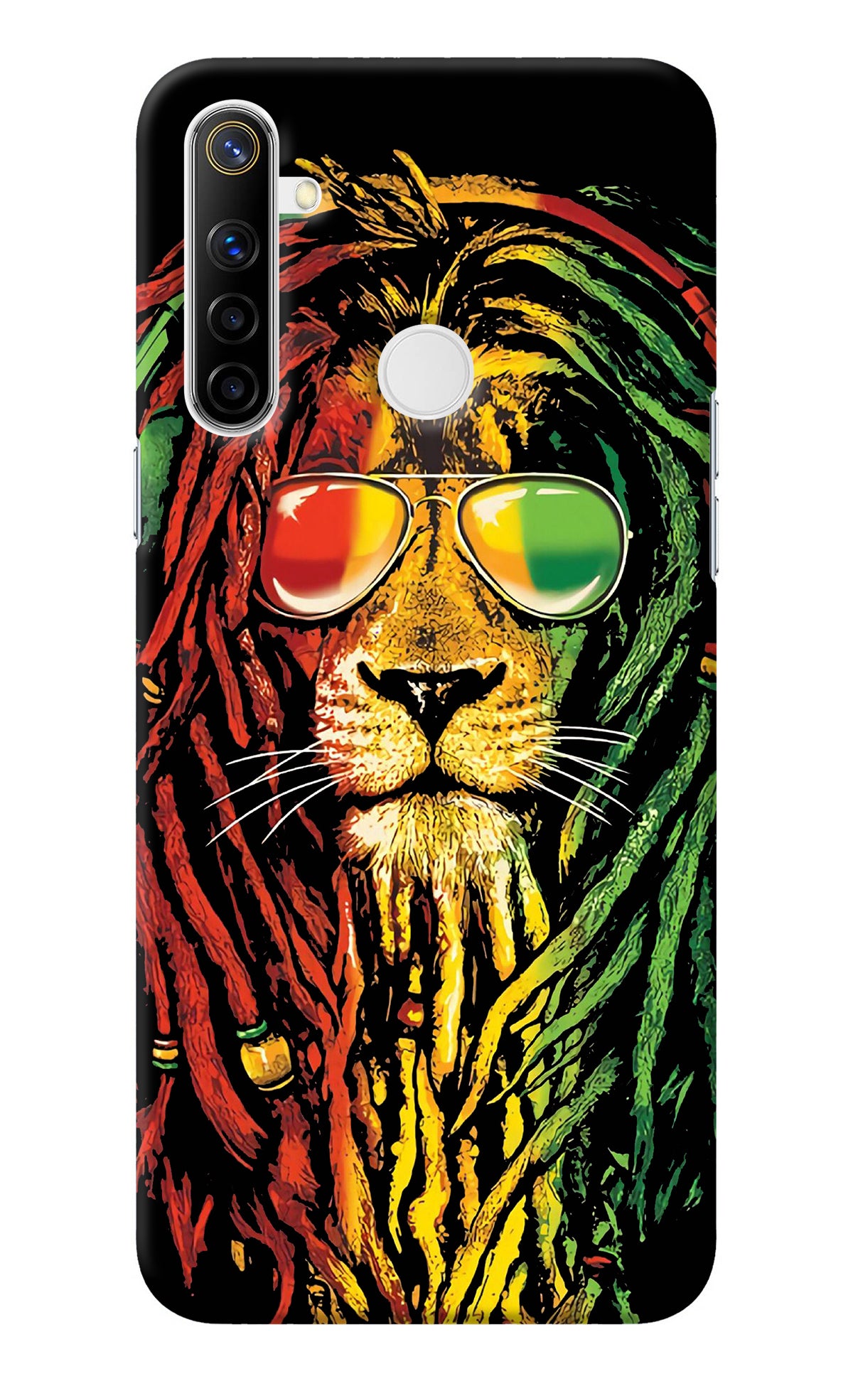 Rasta Lion Realme Narzo 10 Back Cover