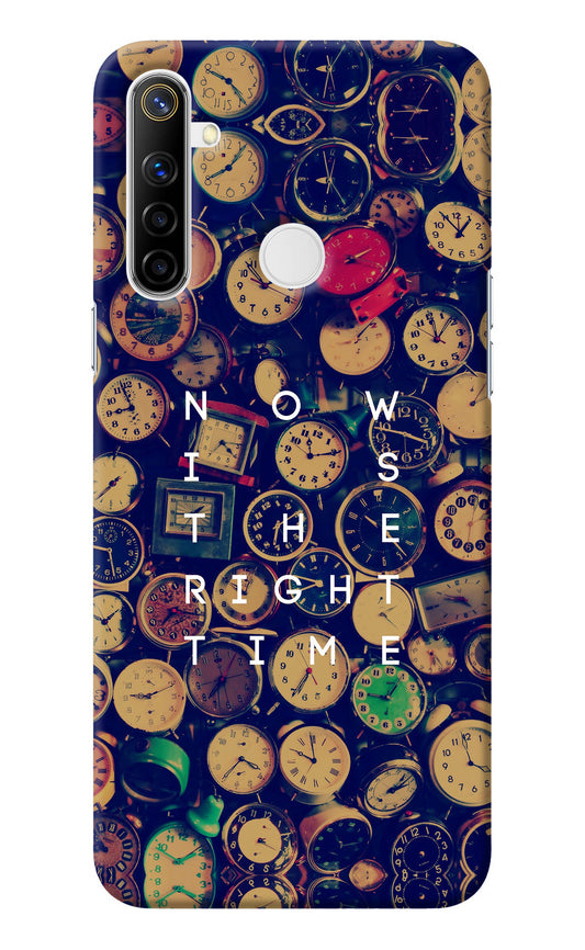 Now is the Right Time Quote Realme Narzo 10 Back Cover