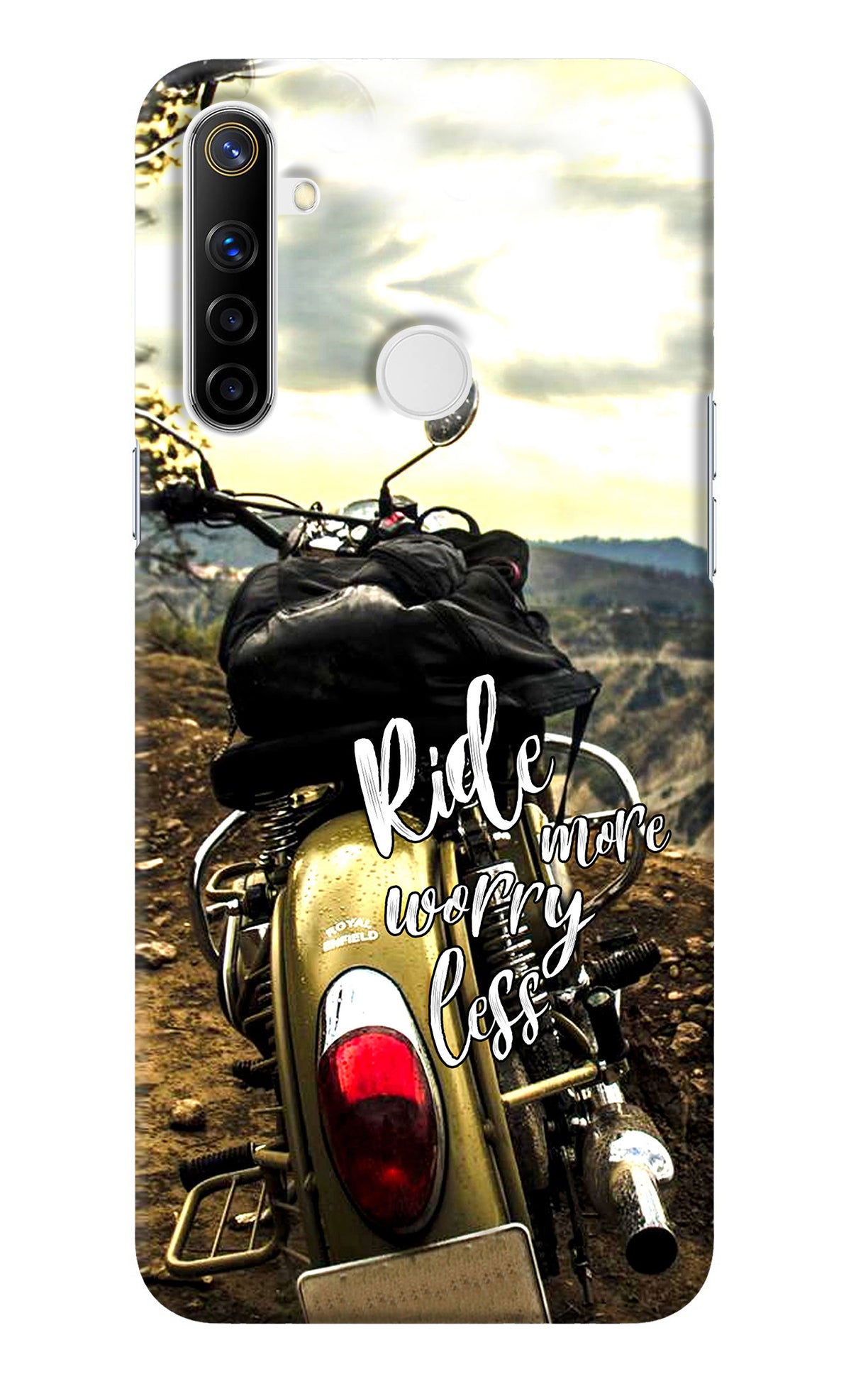 Ride More Worry Less Realme Narzo 10 Back Cover