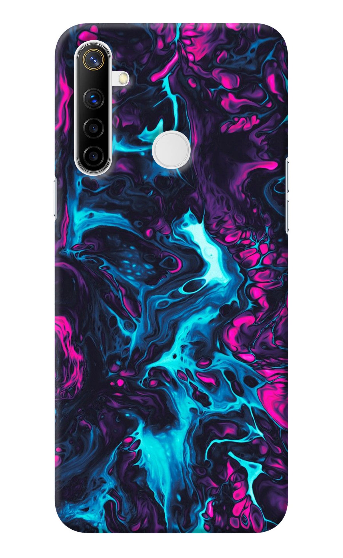 Abstract Realme Narzo 10 Back Cover