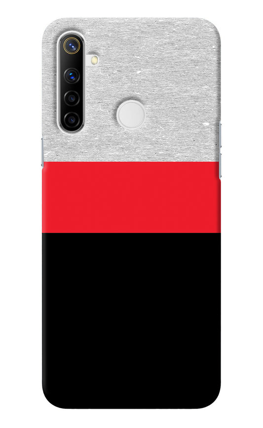 Tri Color Pattern Realme Narzo 10 Back Cover