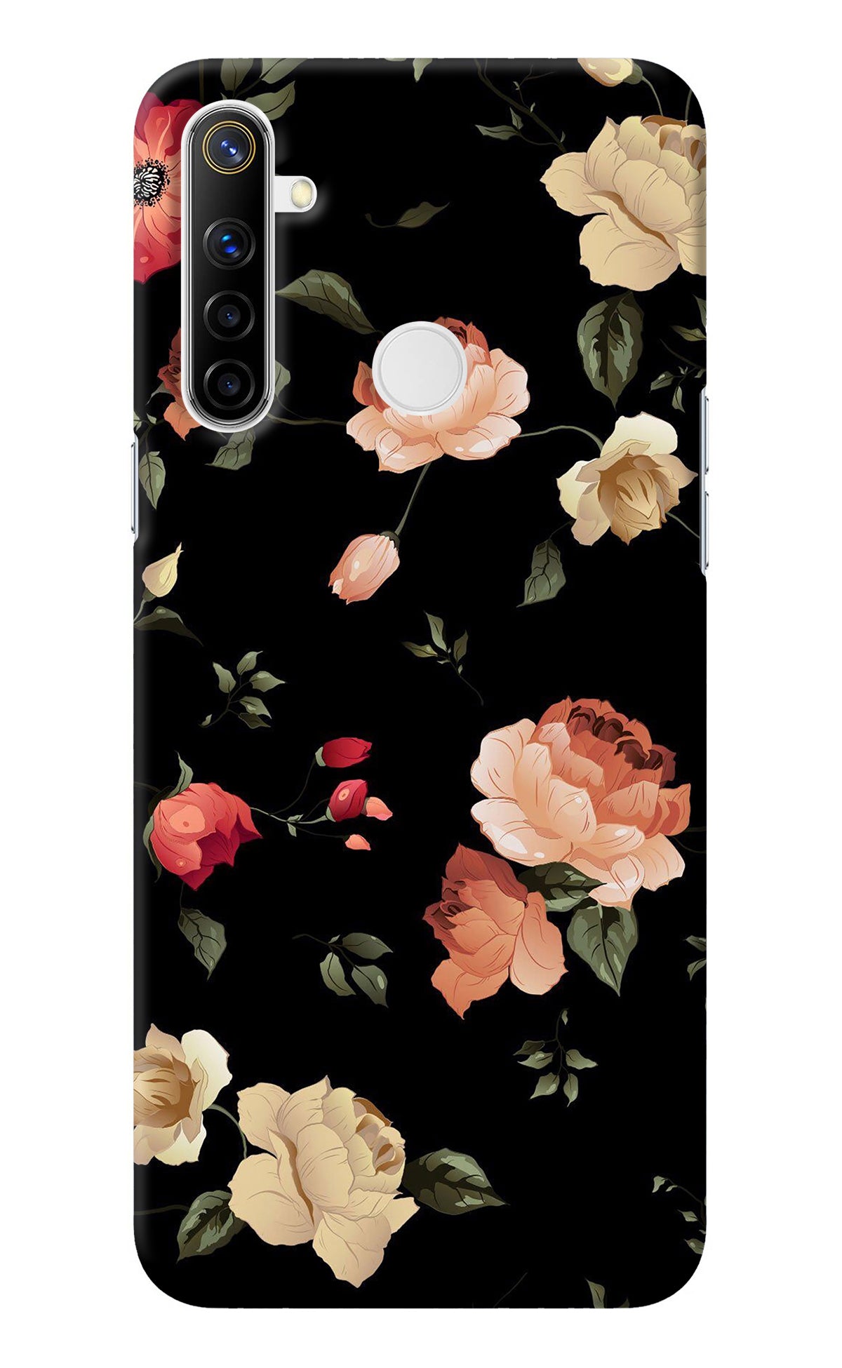 Flowers Realme Narzo 10 Back Cover