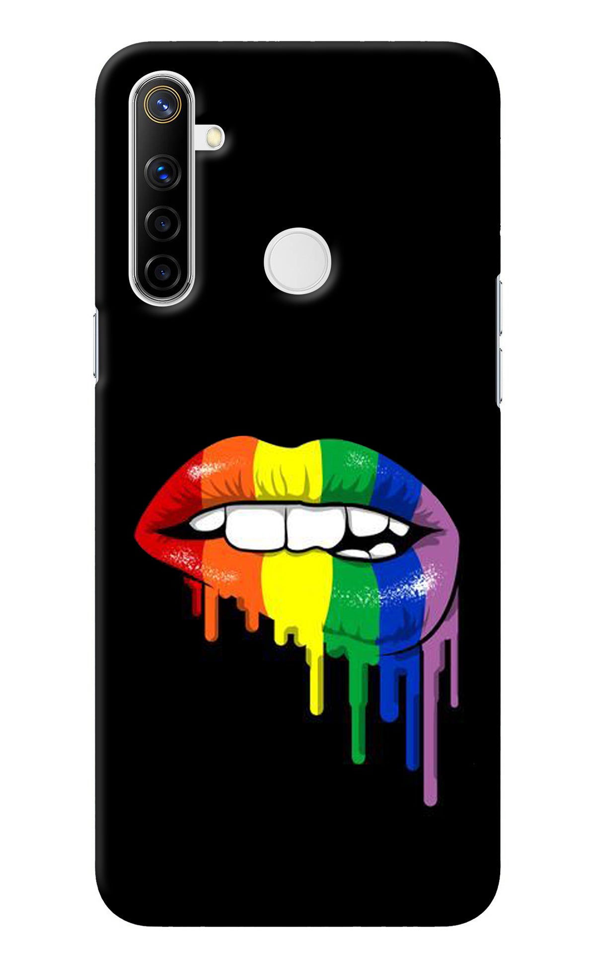 Lips Biting Realme Narzo 10 Back Cover