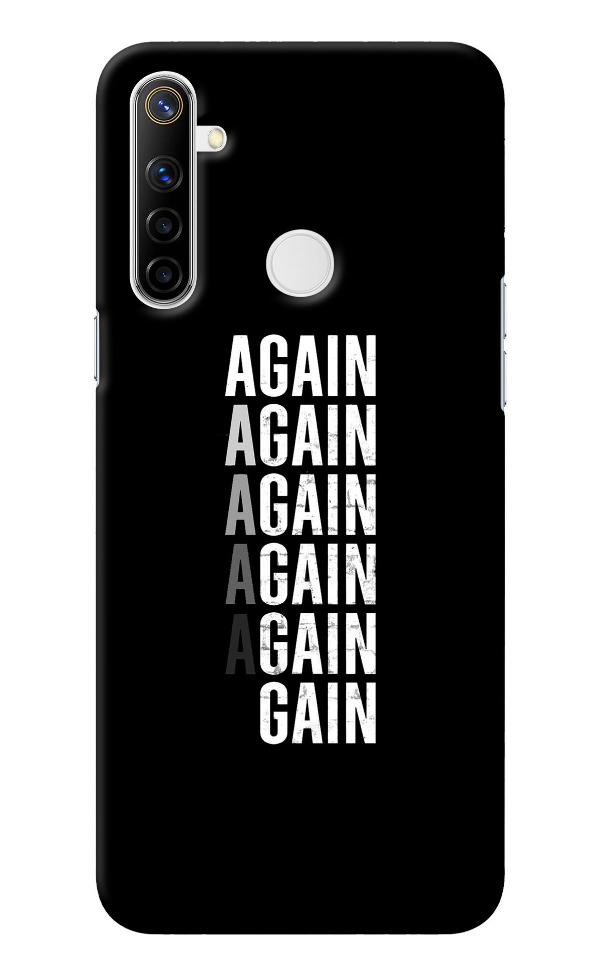 Again Again Gain Realme Narzo 10 Back Cover