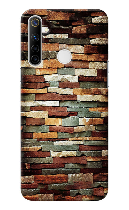 Bricks Pattern Realme Narzo 10 Back Cover