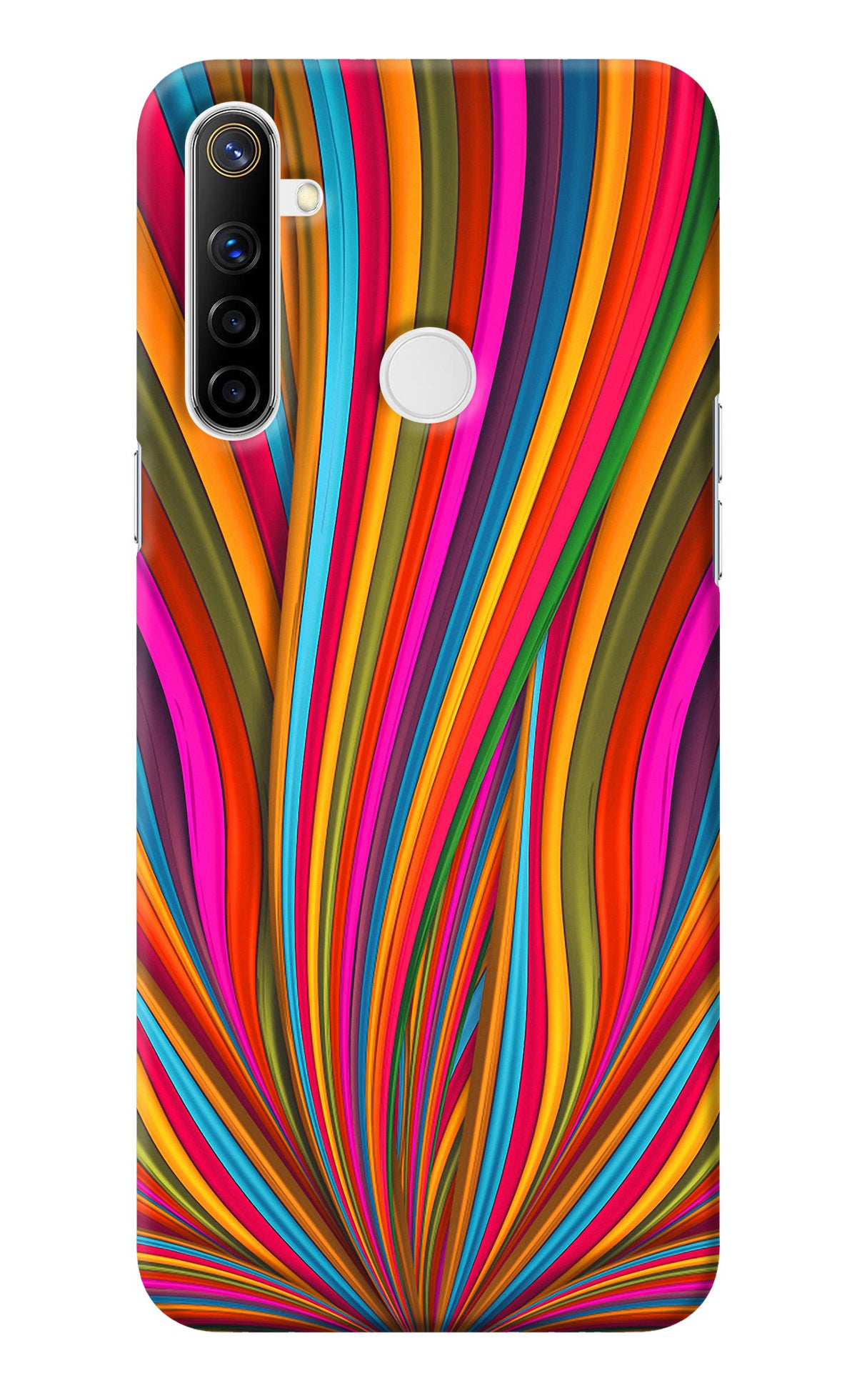 Trippy Wavy Realme Narzo 10 Back Cover