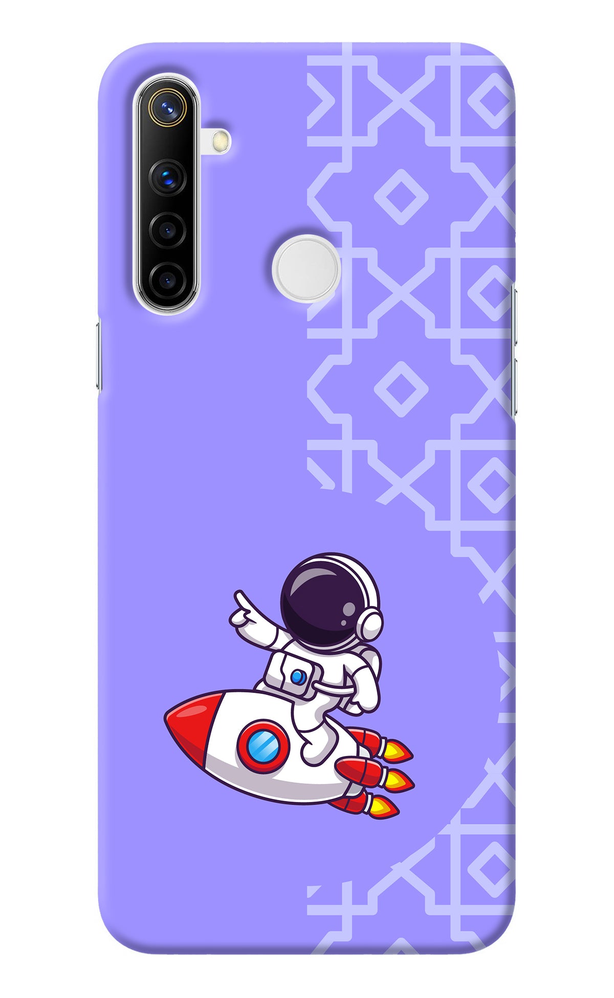 Cute Astronaut Realme Narzo 10 Back Cover