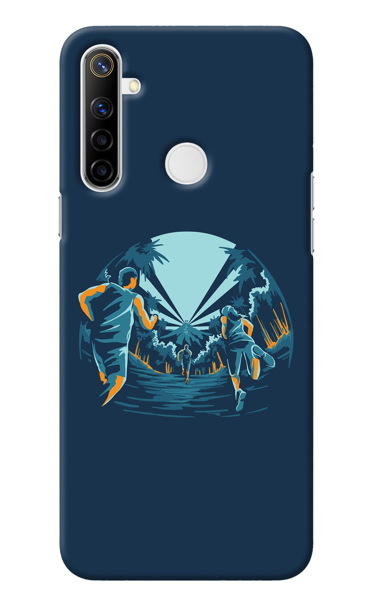 Team Run Realme Narzo 10 Back Cover