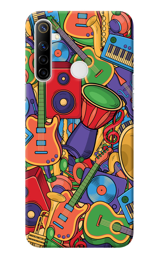 Music Instrument Doodle Realme Narzo 10 Back Cover