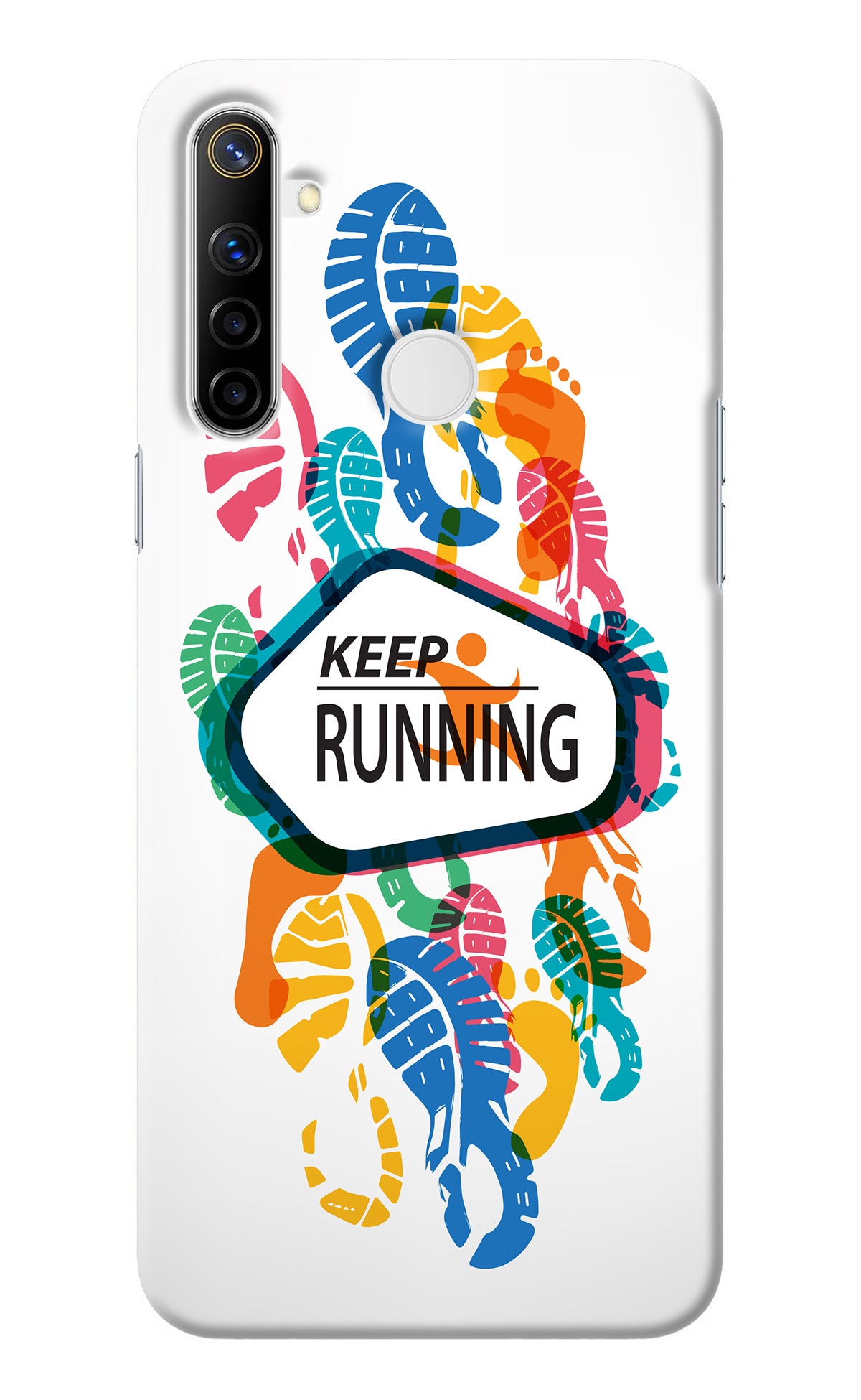 Keep Running Realme Narzo 10 Back Cover