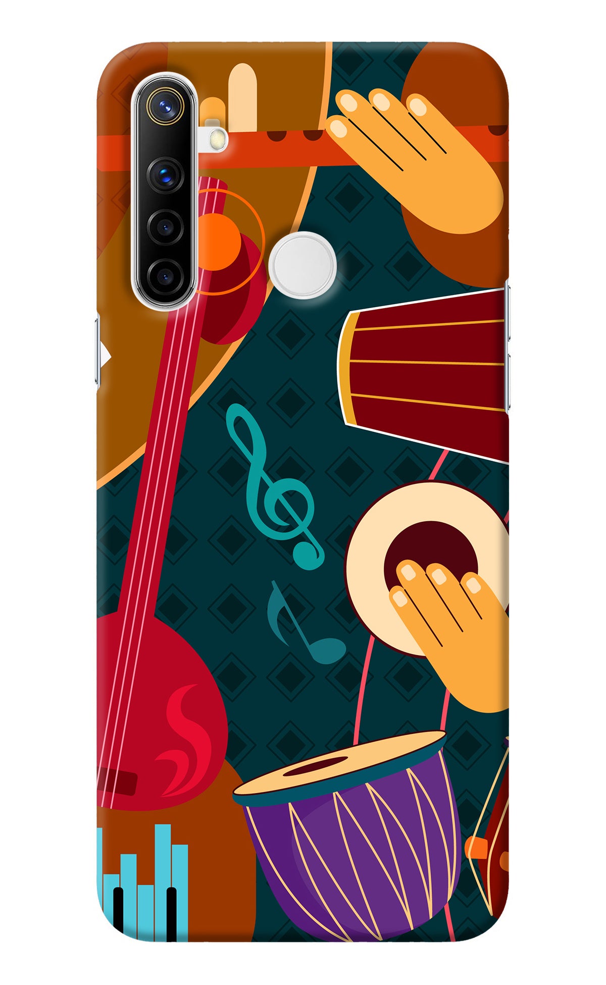 Music Instrument Realme Narzo 10 Back Cover