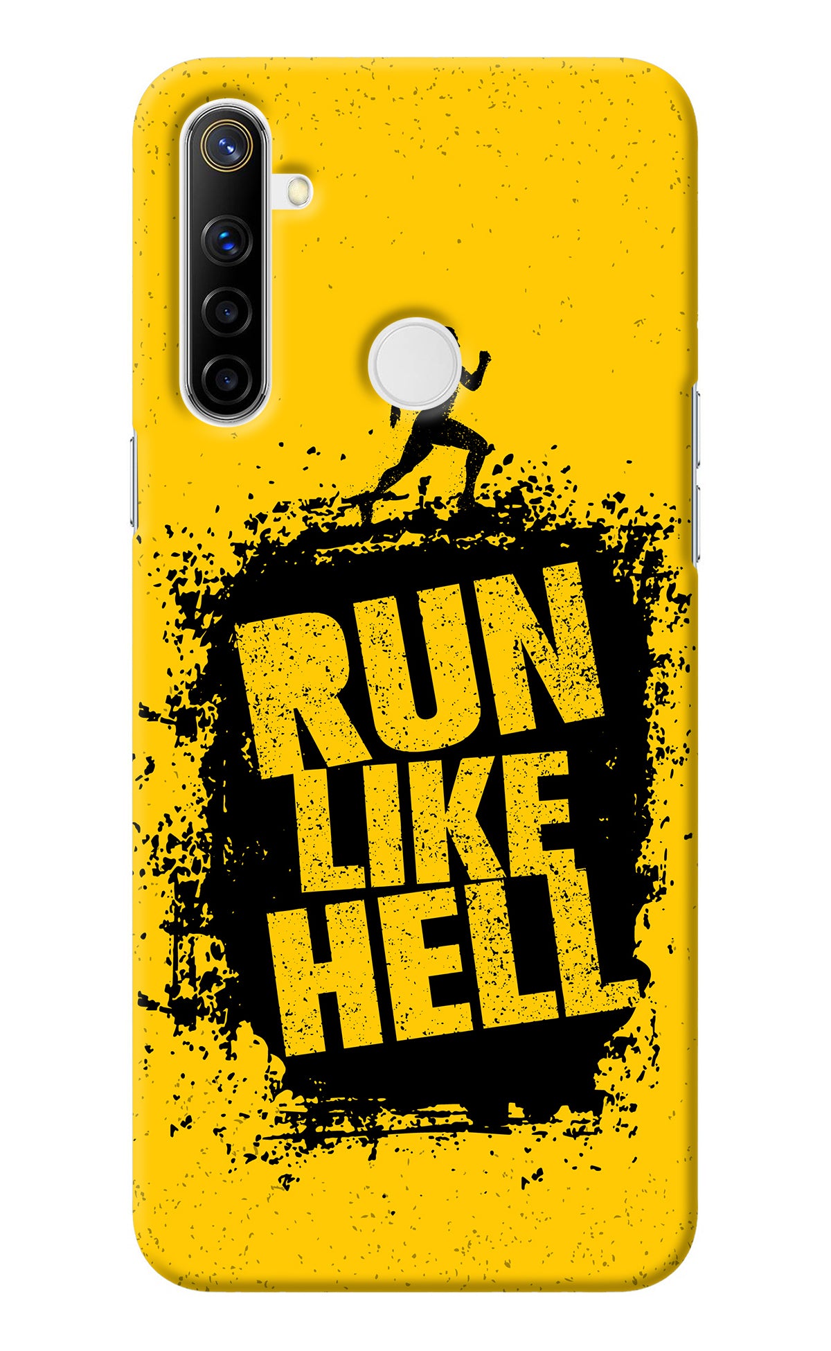 Run Like Hell Realme Narzo 10 Back Cover