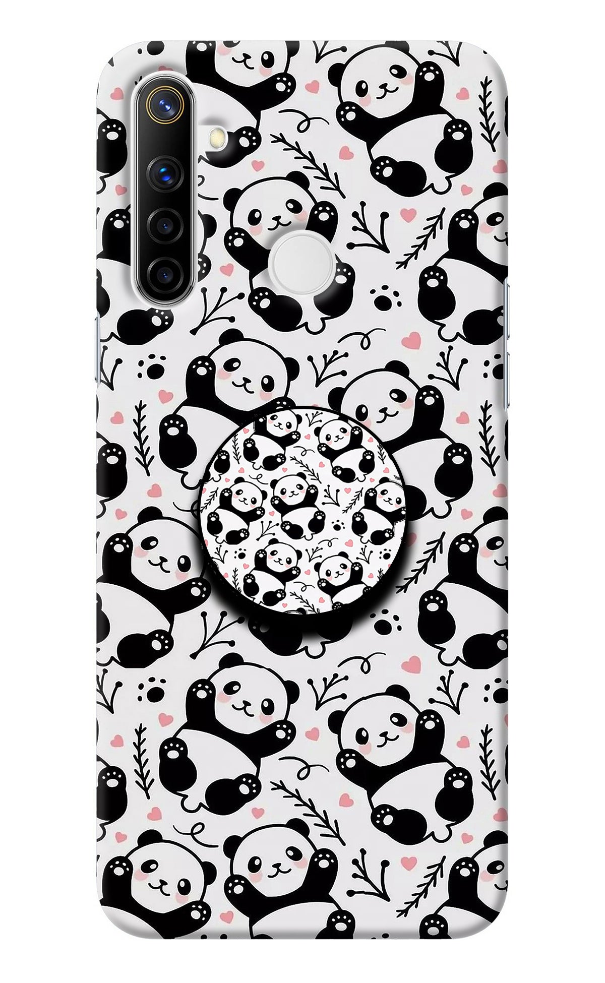 Cute Panda Realme Narzo 10 Pop Case