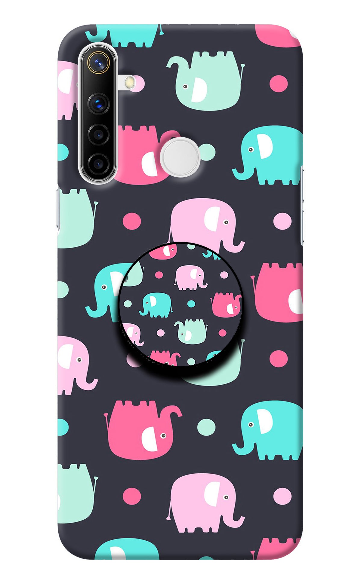 Baby Elephants Realme Narzo 10 Pop Case