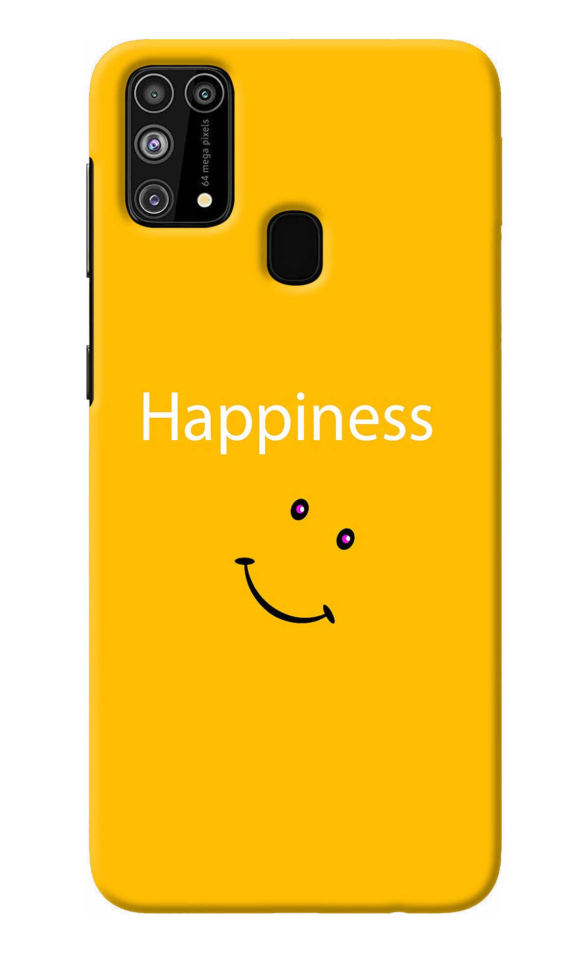 Happiness With Smiley Samsung M31/F41 Back Cover