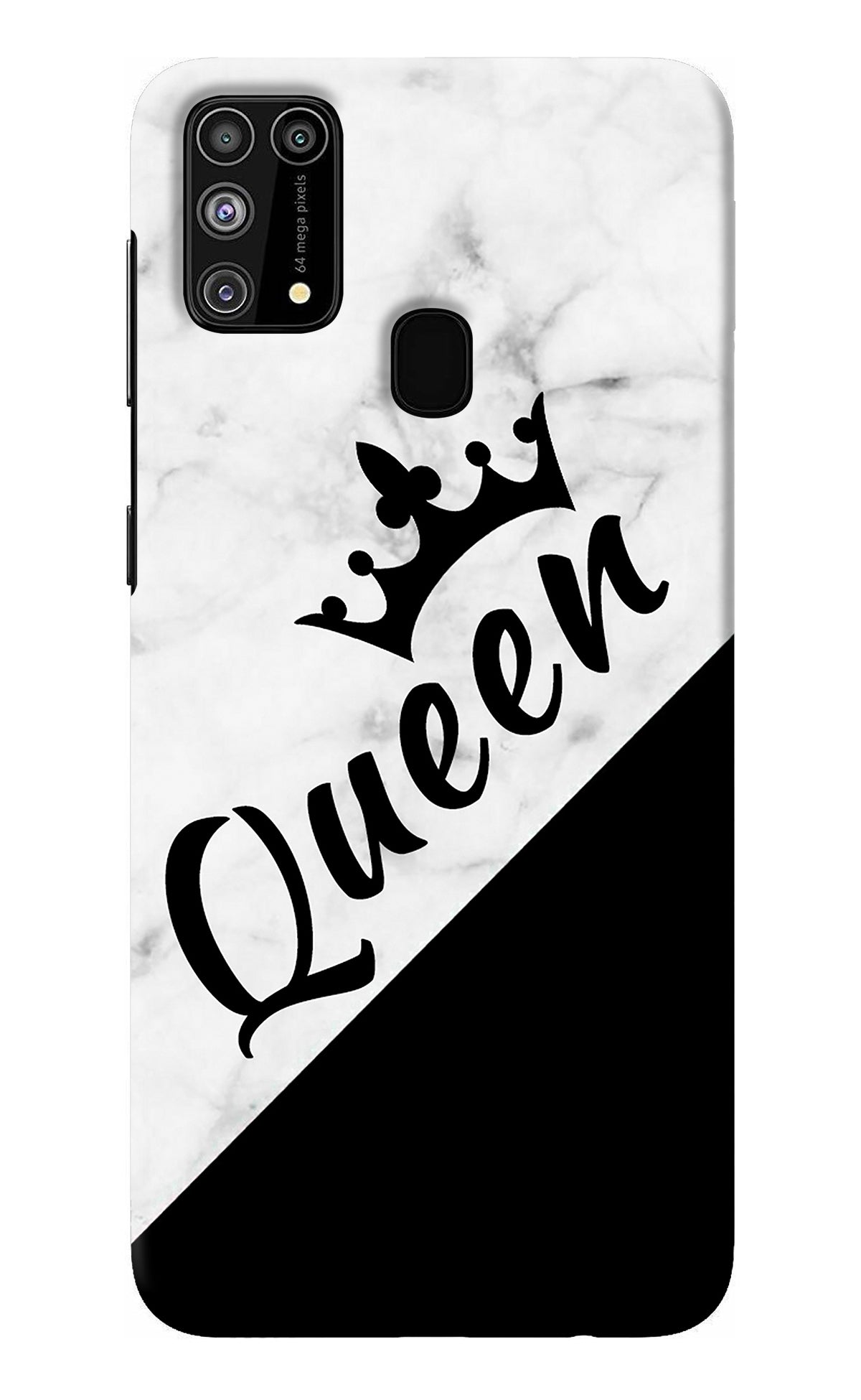 Queen Samsung M31/F41 Back Cover